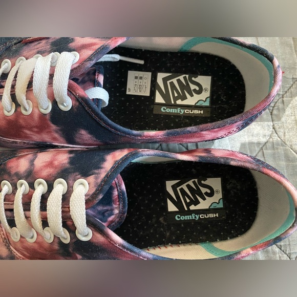 *VANS BLOWOUT!* VANS Authentic Comfy Cush Tie-Dye Mens Size 9.5 NEW - Picture 5 of 7